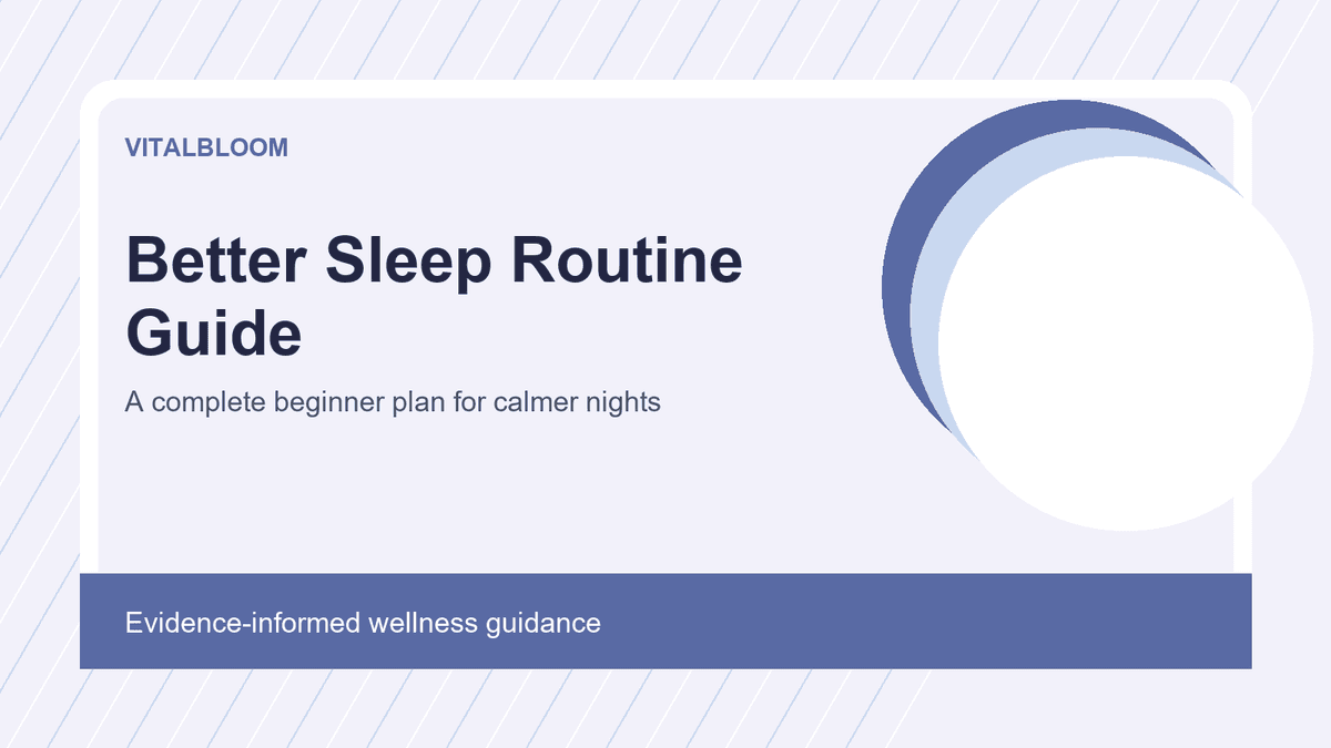 How to Build a Better Sleep Routine: A Complete Beginner Guide